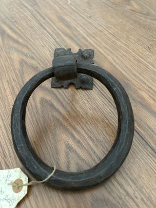 Llamador puerta hierro forja