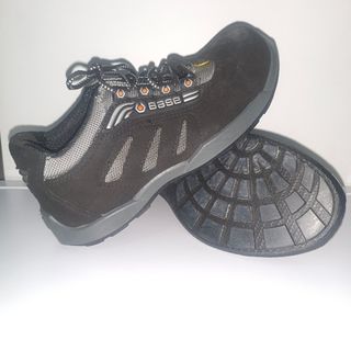 Zapato seguridad BASE negro-gris