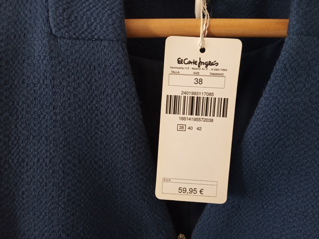 Chaqueta Fórmula Joven azul