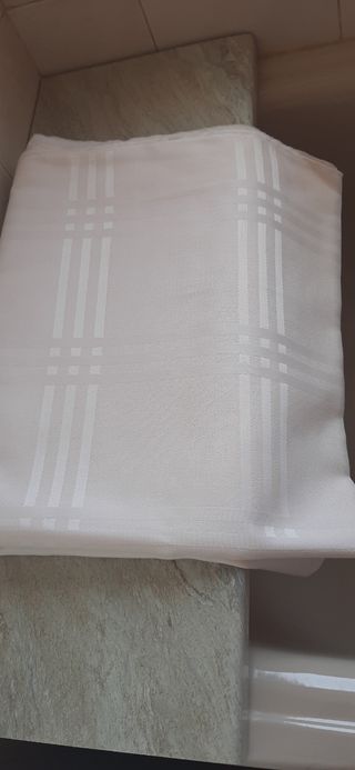 Mantel algodón beige