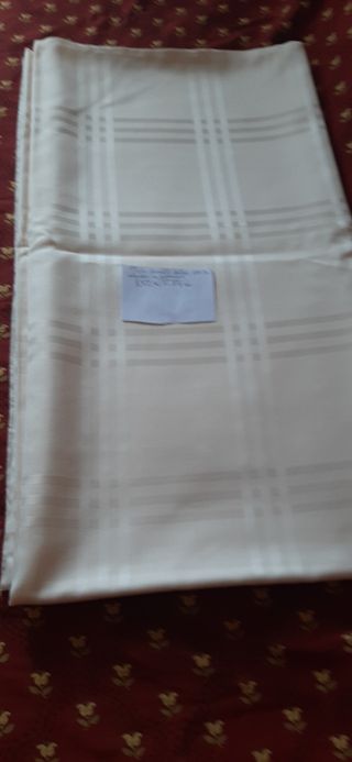 Mantel algodón beige