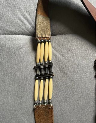 Cintura vintage anni '80 stile Western / Native