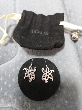 Pendientes Tous Plata - Flor