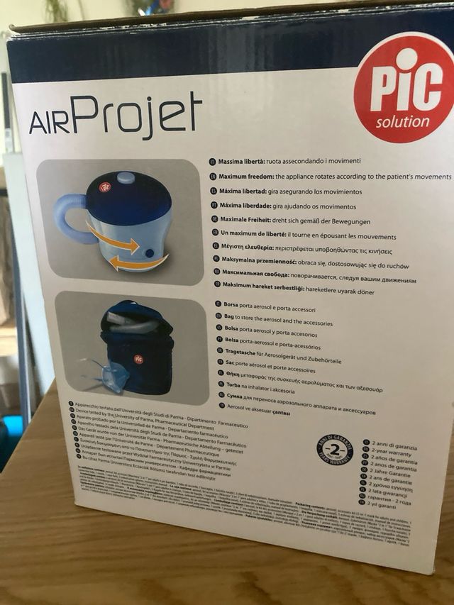 Aerosol Nebulizador ultrasónico