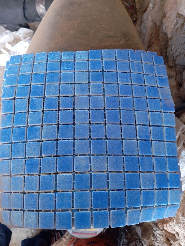 Mosaico Gresite Azul 31x31cm
