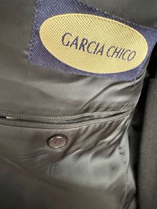 Traje caballero azul marino verano 
talla 46
