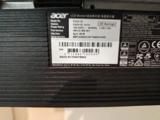 Monitor Acer K241HQ 24" LED