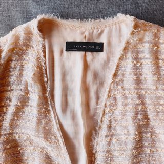 Americana Zara mujer beige - Talla L