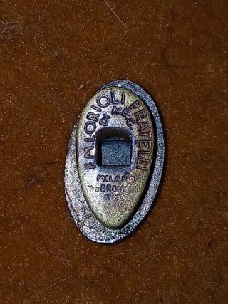 GUERRA CIVIL Insignia militar ESPAÑA ITALIA aliado