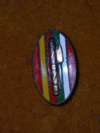 GUERRA CIVIL Insignia militar ESPAÑA ITALIA aliado