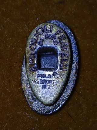 GUERRA CIVIL Insignia militar ESPAÑA ITALIA aliado