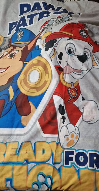 Funda edredón Patrulla Canina cama 90