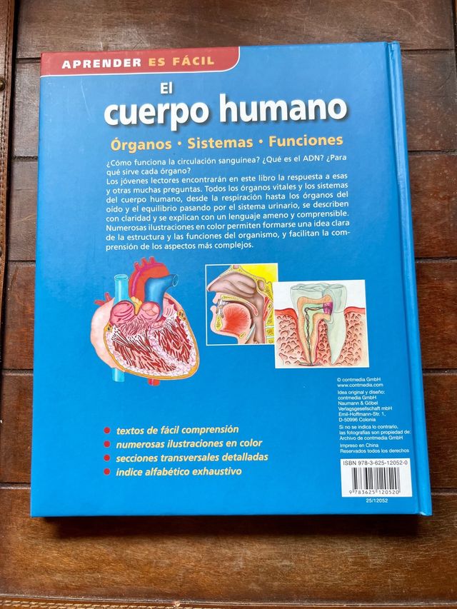 Libro El cuerpo humano