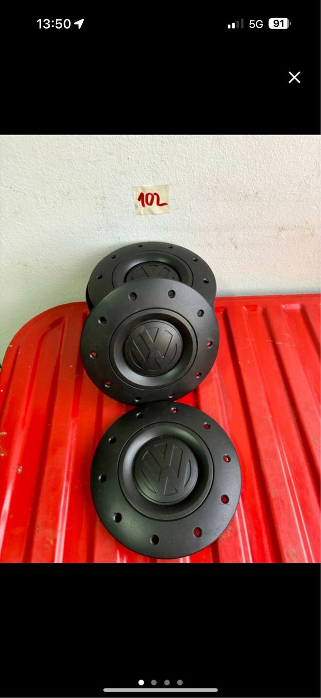 Tapacubos VW T5 (3 unidades)