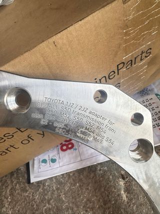 Adaptador Toyota 2JZ a BMW