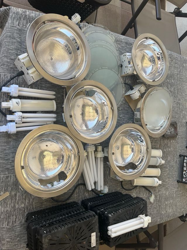 6 Luci da incasso in cucina - Metallo con lampadine