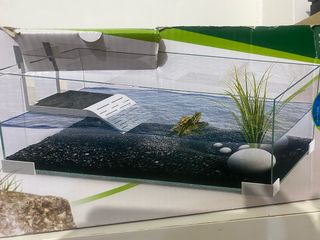 Acuario para tortugas 60x29x20cm
