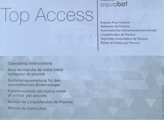 Robot limpiafondos piscina AquaClean