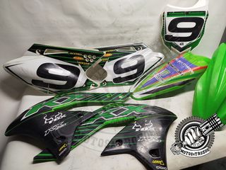 juego de plasticos kawasaki kxf 250 06-08