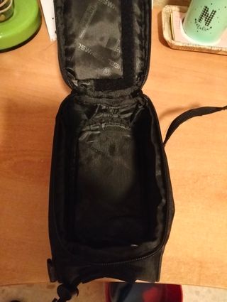 Bolsa bici, cuentakm Sigma, gafas
