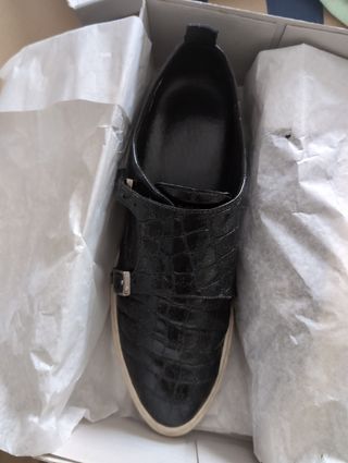 Zapatos negros hebilla