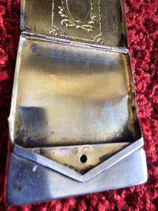 Colección Pitillera de Plata y Cerilleras antiguas