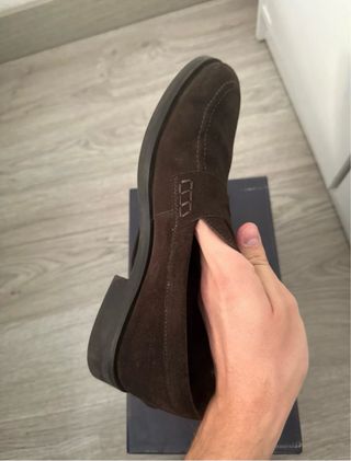 Mocasines ante marrón