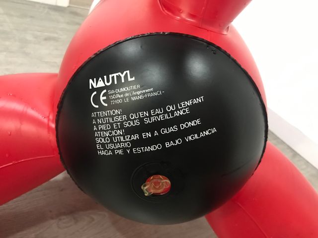 Cohete inflable Tintín - 2m