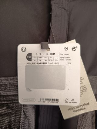 Chaqueta Desigual acolchada XXL