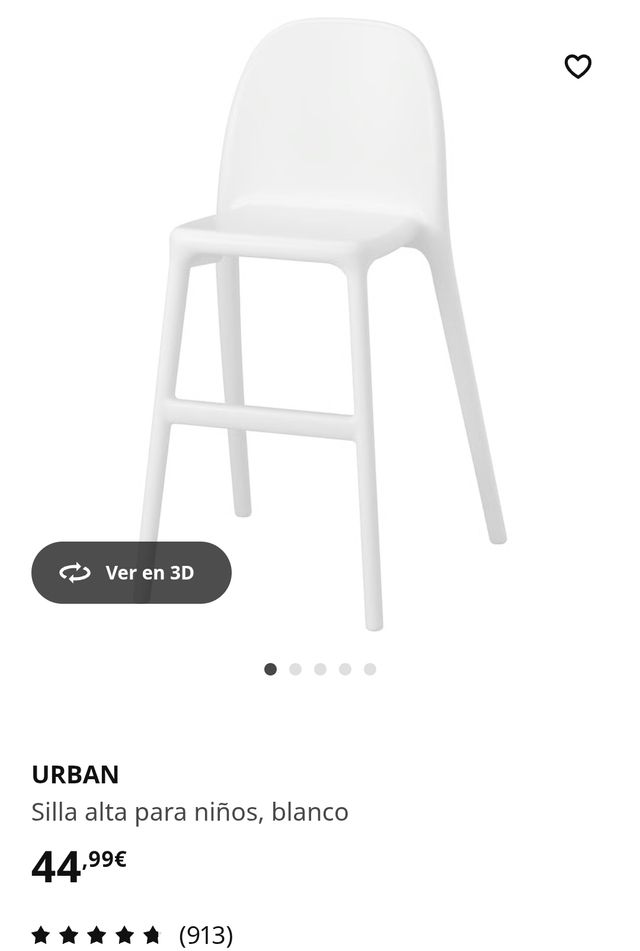 Silla alta niño IKEA - Verde Lima