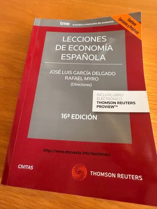 Lecciones de economía española (Papel + e-book)