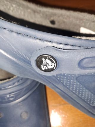 Crocs azules - Zuecos de invierno