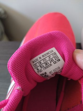 Zapatillas Adidas rosa - 38.5