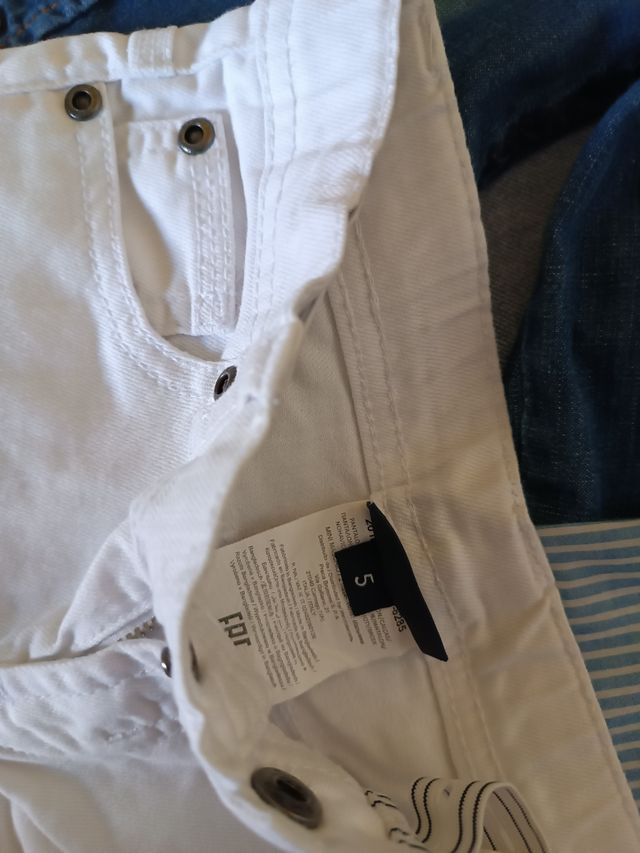 Completo bimbo: camicia jeans, camicia a maniche c