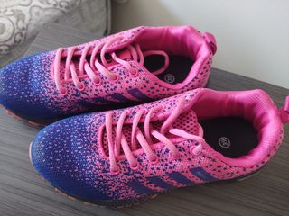 Zapatillas deportivas niña - Azul y Rosa