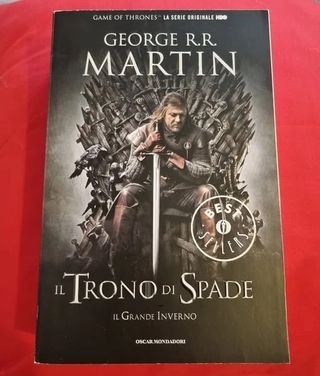 Libro Italiano George R.R. Martin Il Trono di Spad