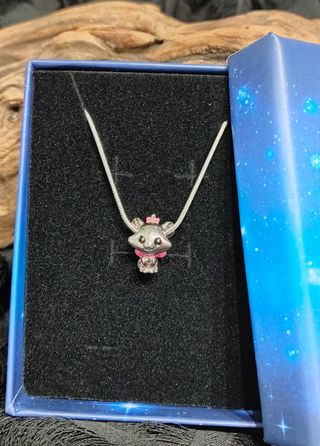 LIQUIDACION50%Collar plata Charm Marie Aristogatos