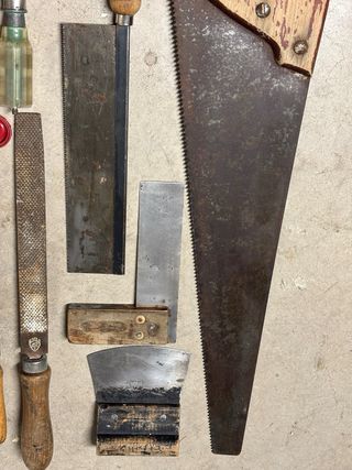 Herramientas carpintero vintage