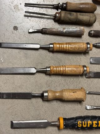 Herramientas carpintero vintage