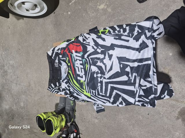 Equipamento Motocross Leath Enduro XL