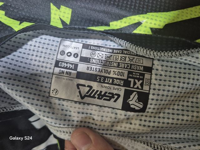 Equipamento Motocross Leath Enduro XL