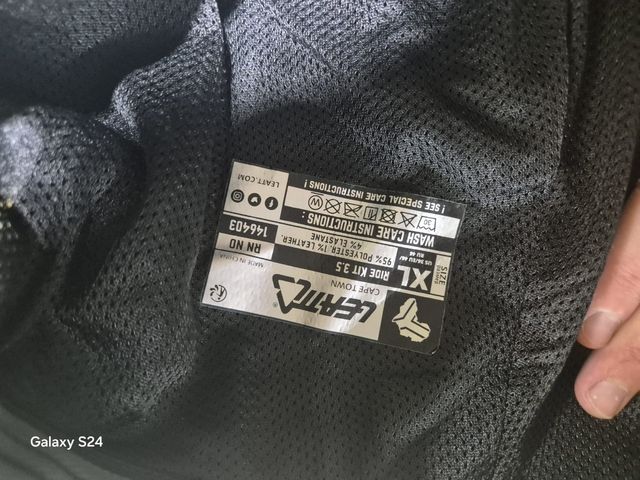 Equipamento Motocross Leath Enduro XL