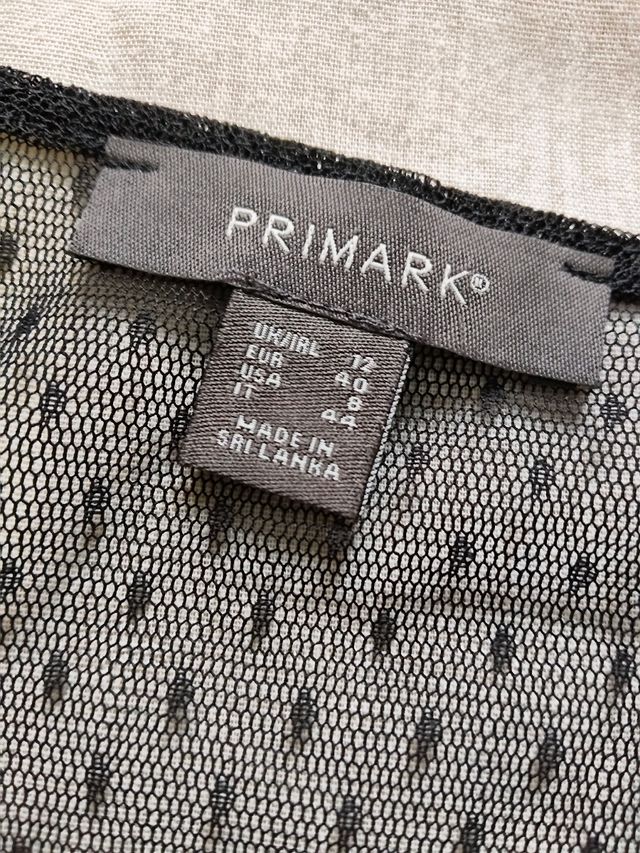 Top negro Primark