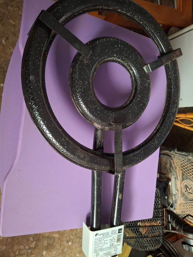 Paellero FLAMES VLC - Negro