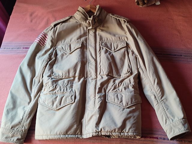 Abrigo Ralph Lauren beige