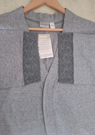 Bata y camisón Venca gris - Talla 38