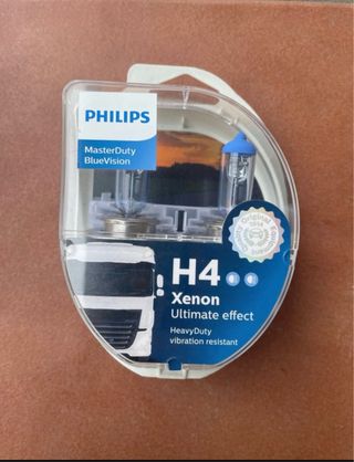 Bombillas Philips H4 Xenon - 2uds