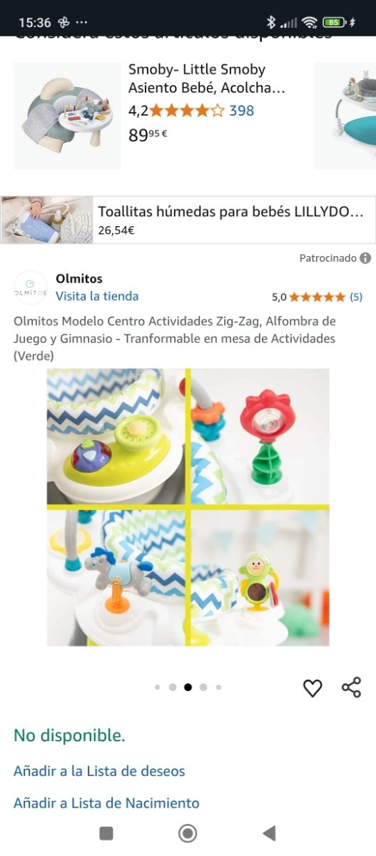 Centro actividades bebé Olmitos