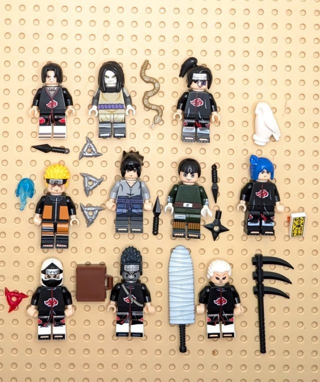 Figuras de la Serie anime y manga de Naruto.    
