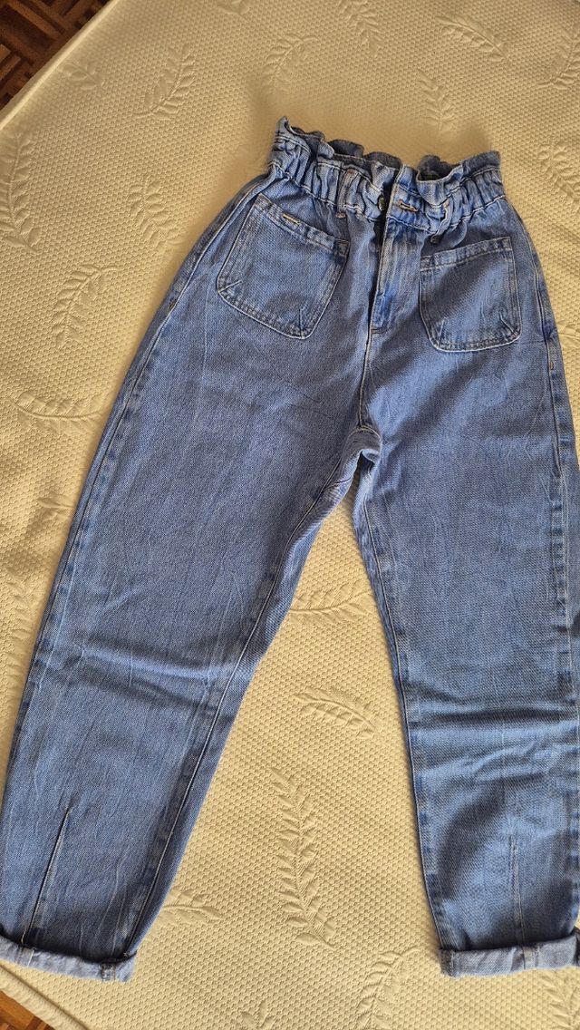 Vaqueros Zara tiro alto